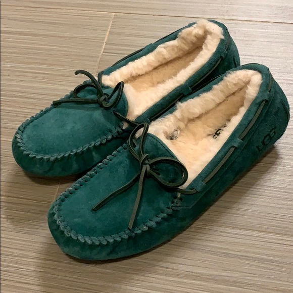 green ugg slippers